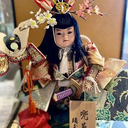 Japanese Warrior Doll, “Kabuto-sashi” style