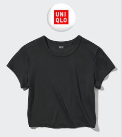 Women’s Uniqlo Airism Soft Cropped T-shirt