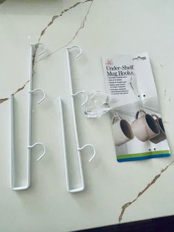 Better Housewares Under-Shelf Mug Hooks Set of 2