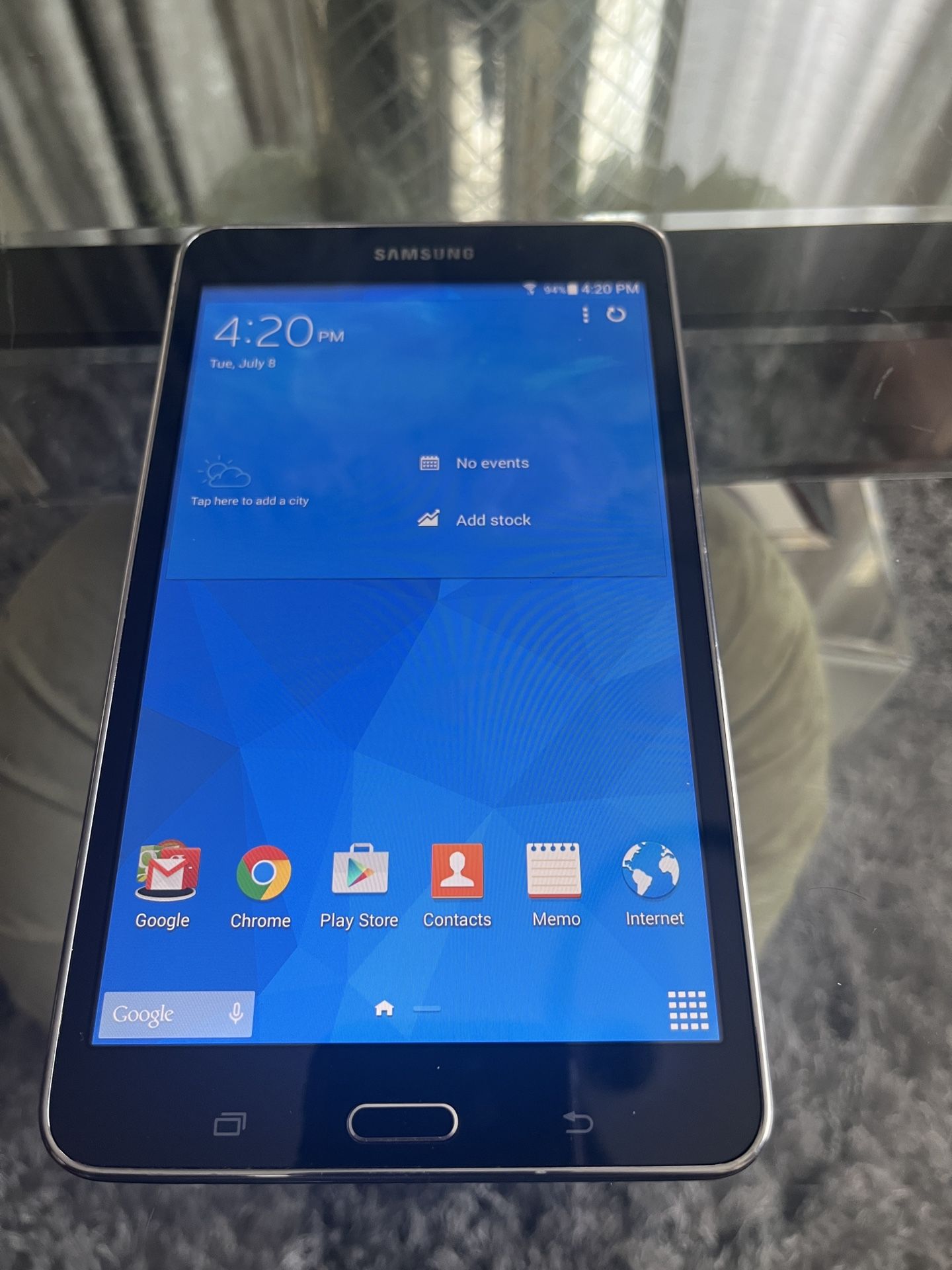 Samsung Galaxy Tab 4 SM-T230NU Tablet 7” Android 5 - $10