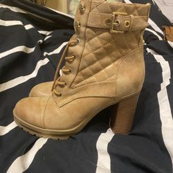 Lace Up Combat Boot 