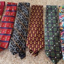 Golf Silk Ties $10 Each