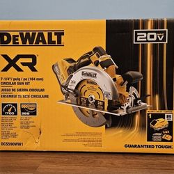 DEWALT XR 7-1/4" CIRCULAR SAW KIT