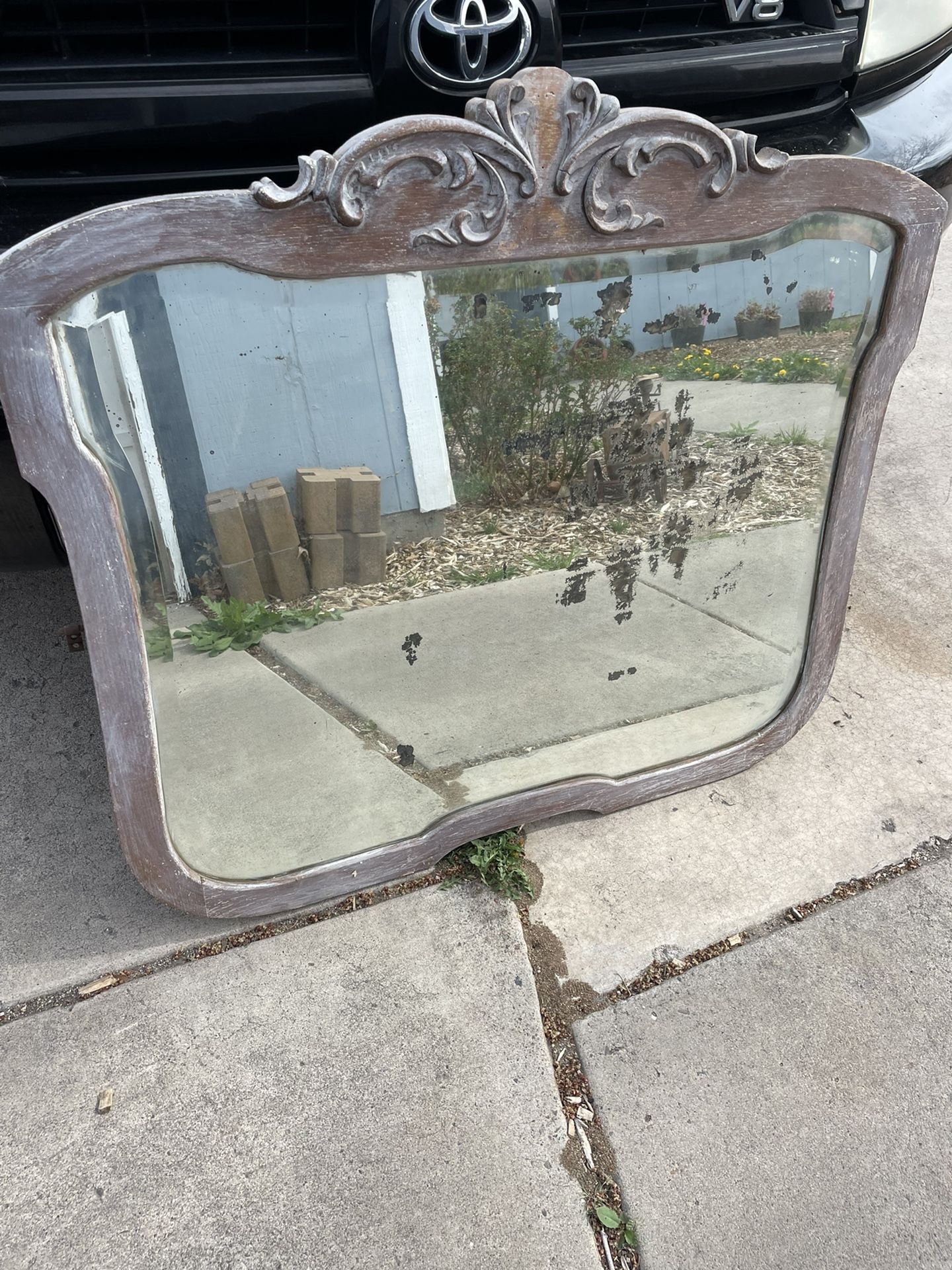 Vintage mercury mirror