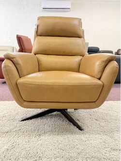 100% Leather chair - JARENCE-