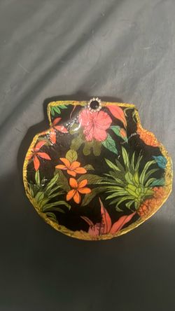 Decorative Painted Seashell Dish Set of 4 handmade by my mom with ❤️