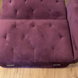 Purple Sofa 
