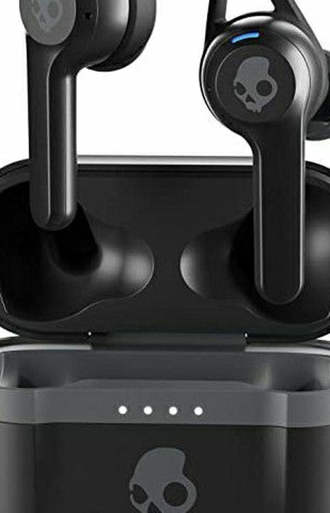 Skullcandy Indy Evo Bluetooth Lightweight Wireless In-Ear Headphones With Mic, True Black