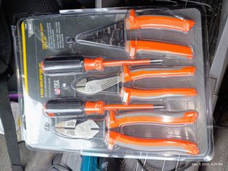 5 piece Klein 1000w insulated hand tools