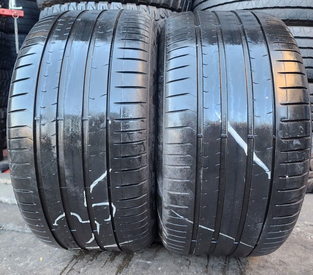 2 USED TIRES PIRELLI 285/40/19