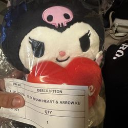 Kuromi Valentine Plush
