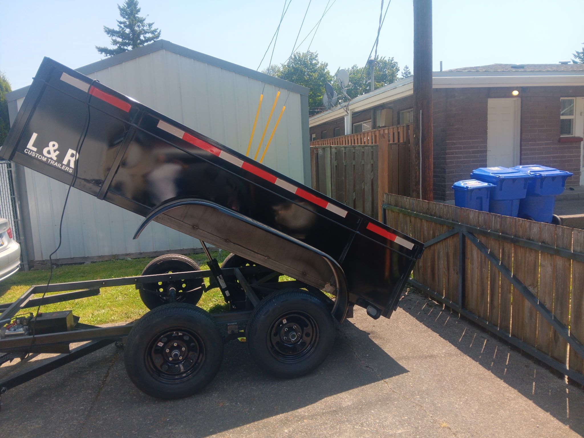 Dump trailer for sale
