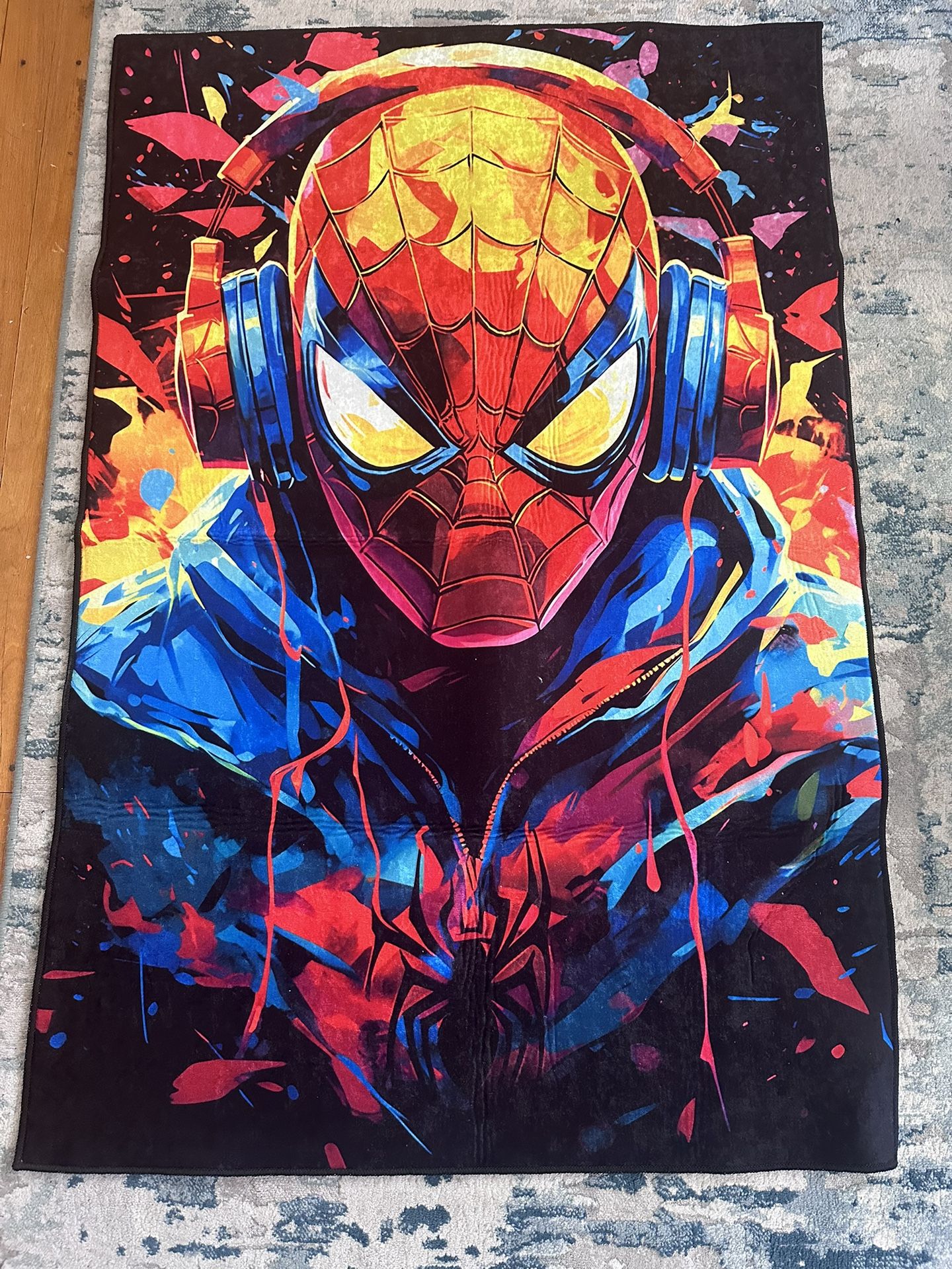 Miles Morales Spider-Man Rug