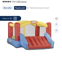 Bounce House with Slide and Blower