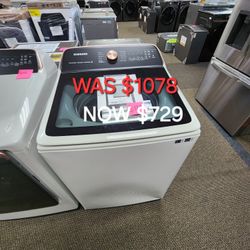 5.5 Cu. Ft. Smart High Efficiency Top Load Washer With Impeller And Super Speed