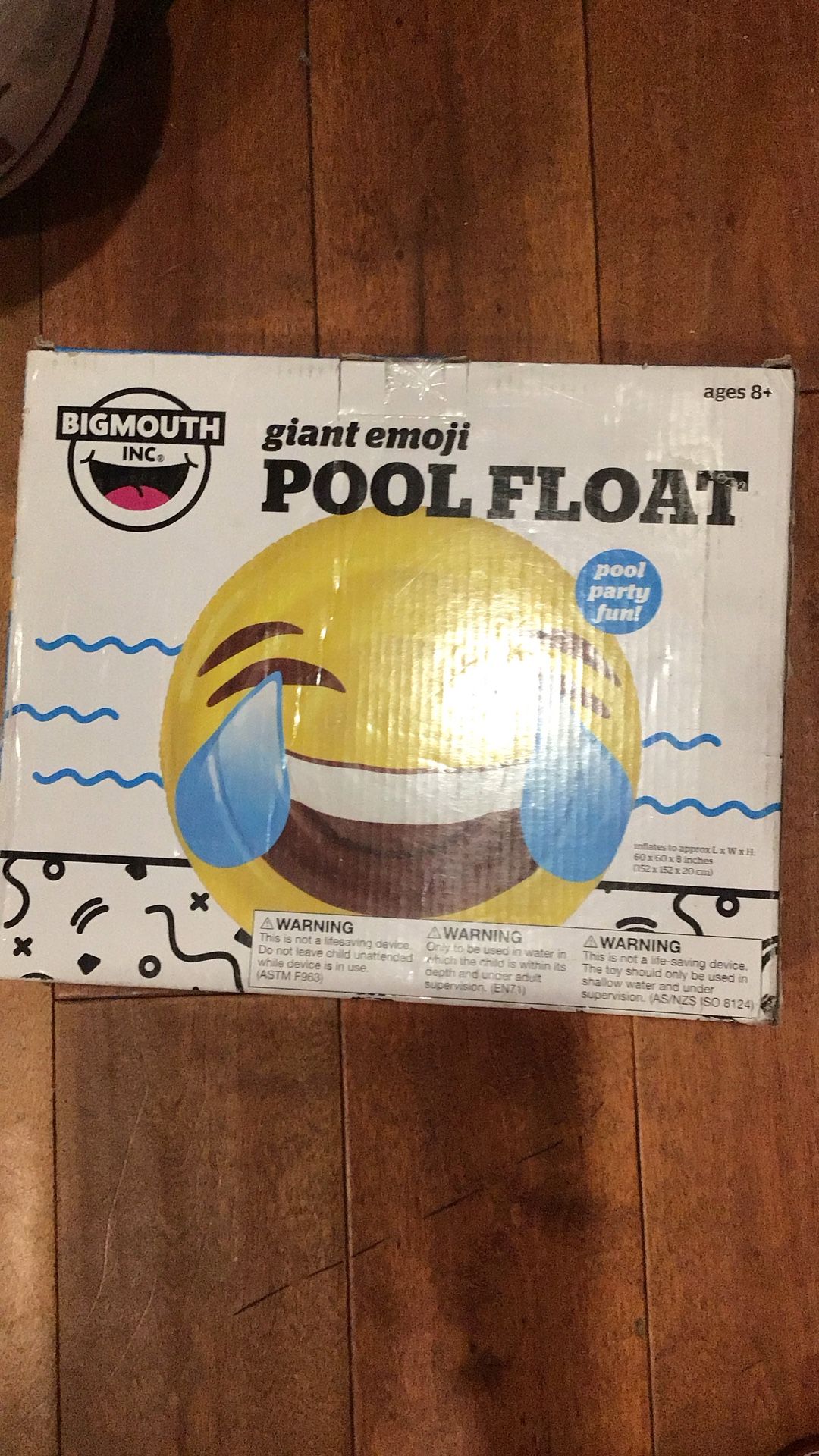 Giant Pool Float Emoji Ages 8 &up