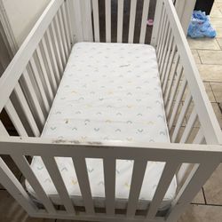 Crib With Mattress 