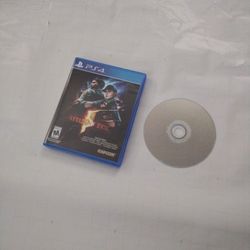 Resident Evil 5 for PS4