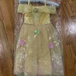 Halloween Girl Costume- Belle 4 Year Old