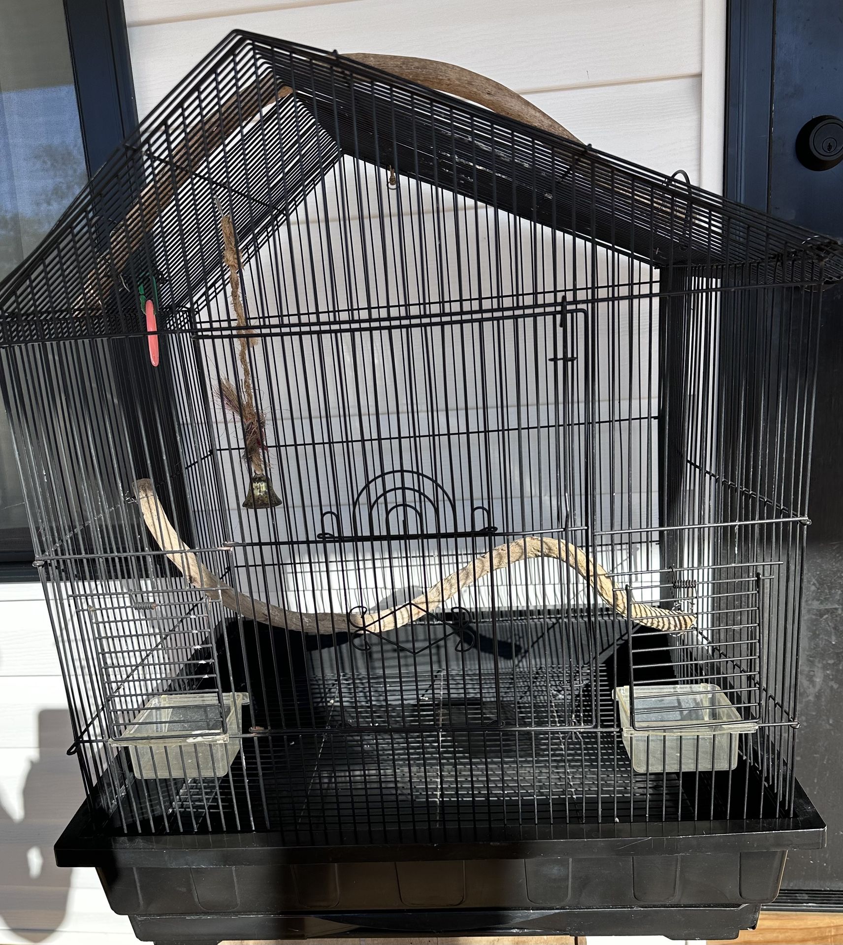 Bird Cage (Was used for travel cage for African Grey Parrot)