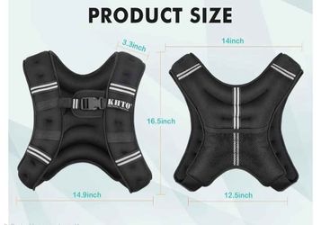 Weighted Vest for Woman Men,10 lb//Fixed Weights,Body Weight