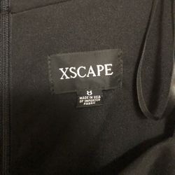 XSCAPE dress From Macys! Size 8 Black 