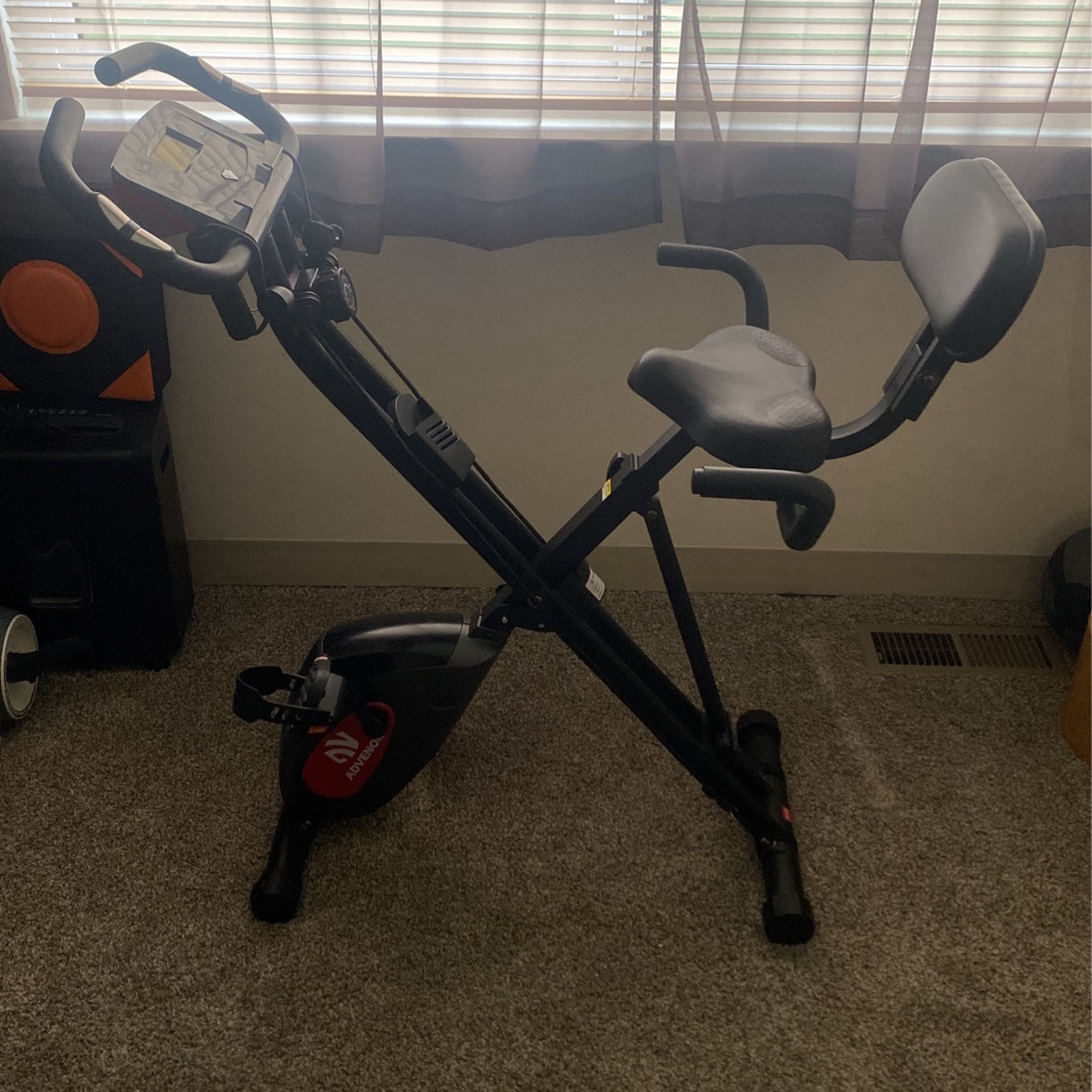 Exercise Bike & Dumbbells