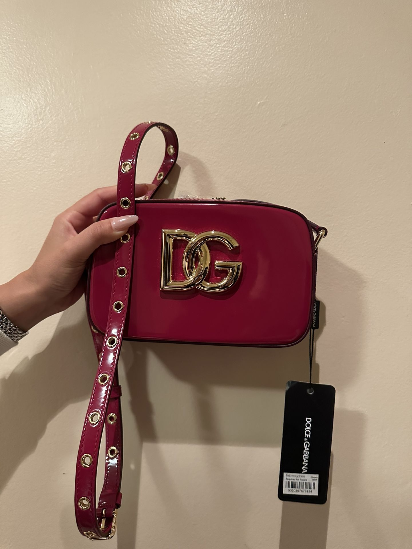 Dolce & Gabbana Cyclamen Cross Body Bag