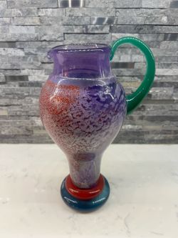 Kosta Boda Art Glass Pitcher