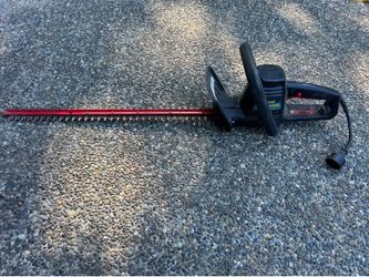 24” craftsman electric hedge trimmer