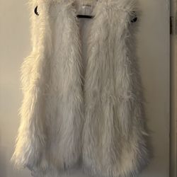 Lighted Faux Fur Vest