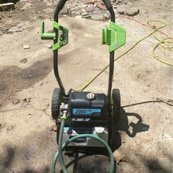 Green works 2000 Psi Pressure Washer