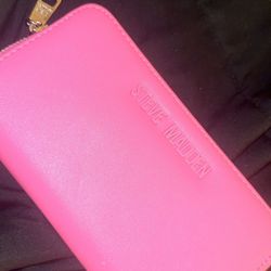 Pink Steve Madden Wallet 