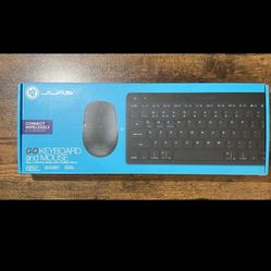 JLab Go Keyboard & Mouse (black) Bluetooth Multi-Device Battery (USB Dongle)