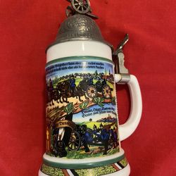 Imperial German Artillery Unit Beer Stein (Reproduction)