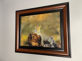 Art FRAMED African Leopard