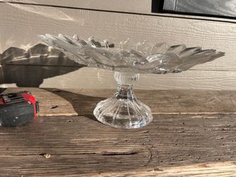 Vintage Sunflower cake platter 14”