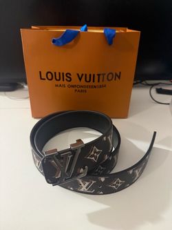 Brown designer belt
