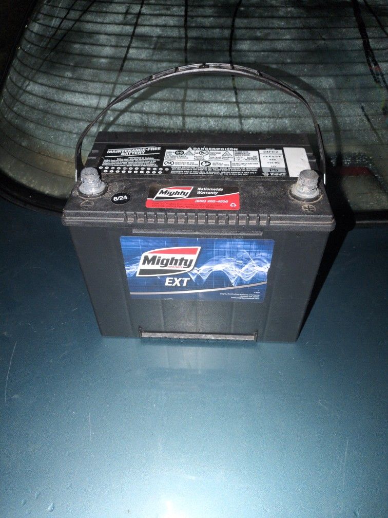 Mighty EXT CAR BATTERY.