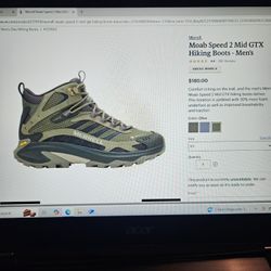 Merrell Moab Speed 2 Mid GTX Hiking Boots
