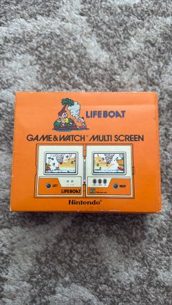 Life boat multi screen for nintendo game & watch