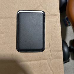 Black MagSafe wallet