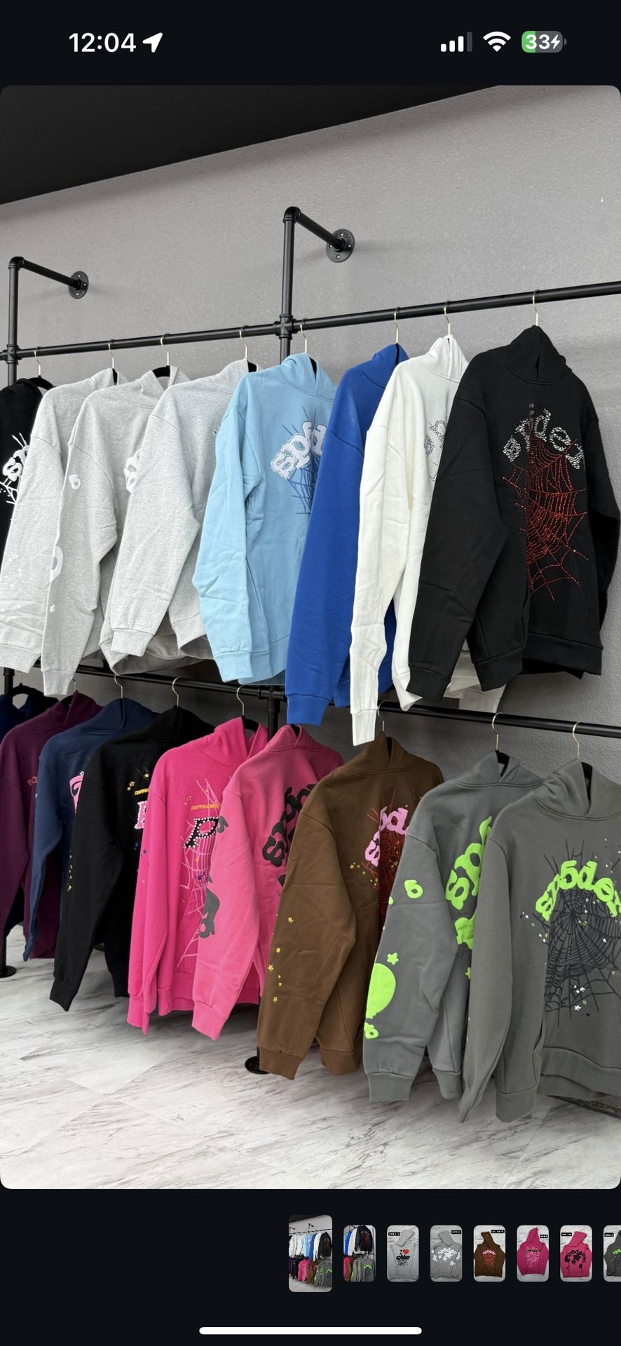 Spider Hoodies