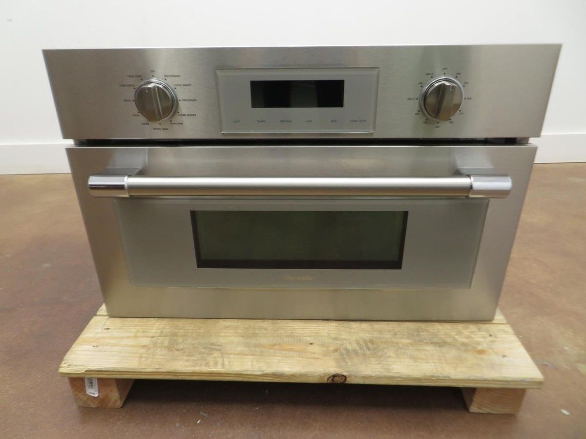 New In Box Stainless Steel Thermador 30 Inch Microwave Speed Oven