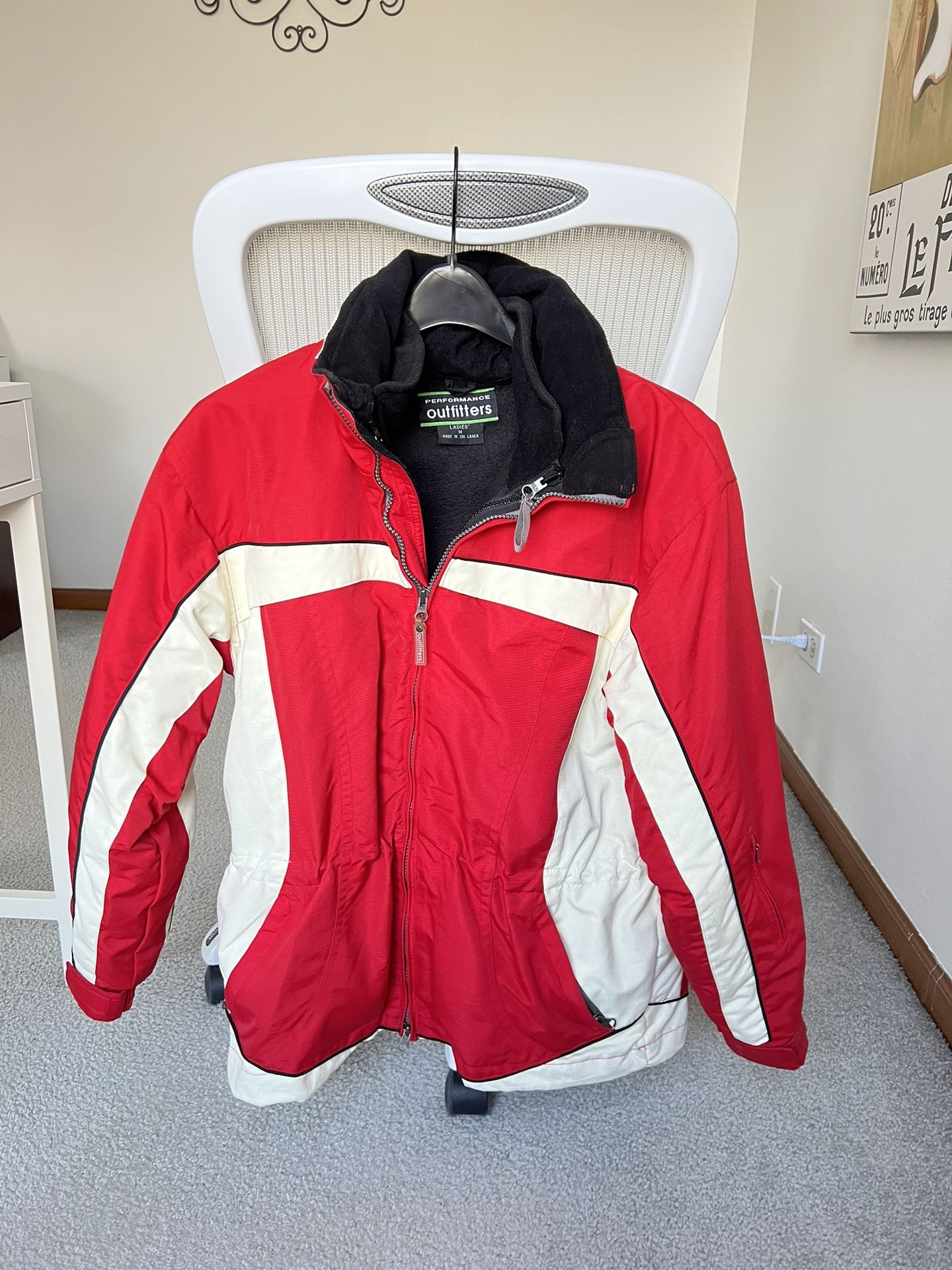 Warm Winter Jacket with Removable Fleece Liner
