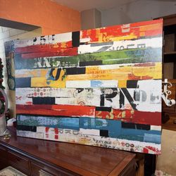 Beautiful Art Oil On Canvas 66 X 47