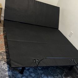 Adjustable queen bed frame