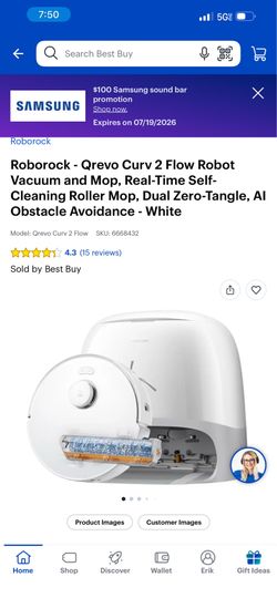 Roborock qrevo curv2flow