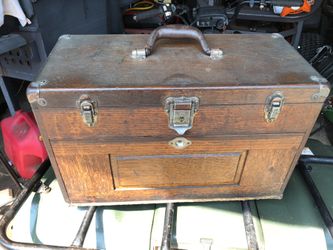 Old Gerstner & son toolbox. Make offer if serious