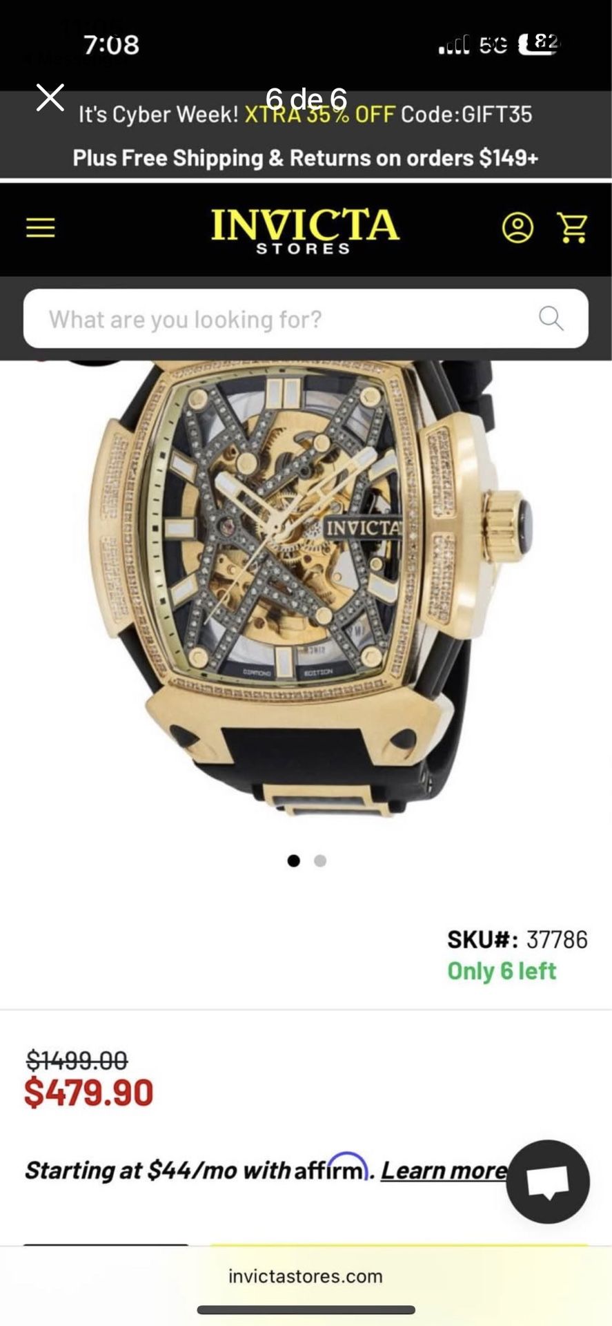 Reloj Invita Automático